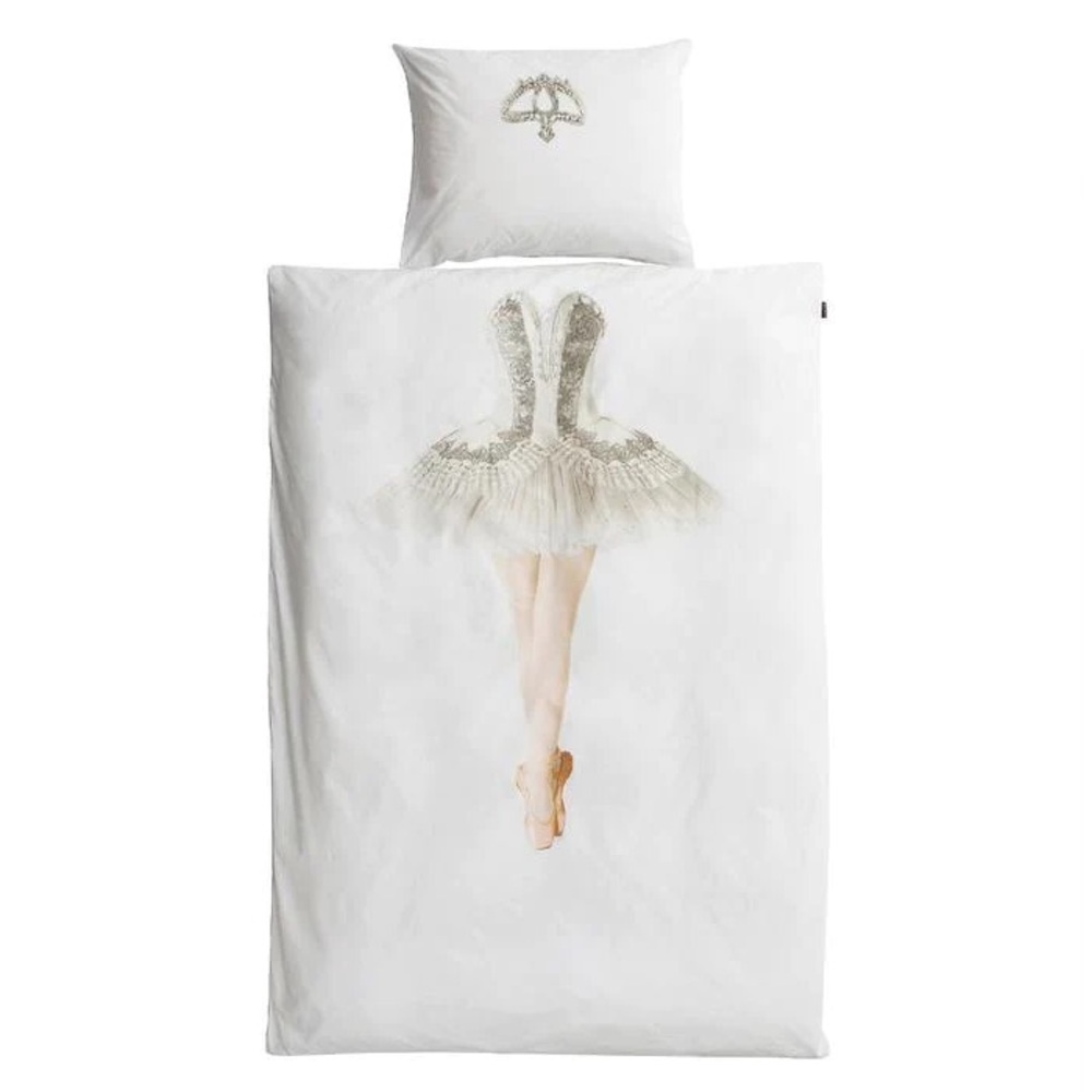 LIGHTLY USED snurk ballerina duvet cover!!! original price: 175$ 0 stains!!!